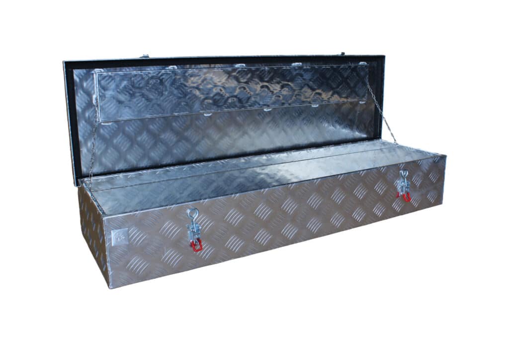 Aluminium disselkist 1200x380x190mm
